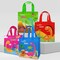 Wrapables Non-Woven Reusable Gift Bags with Handles for Parties, Birthdays, Favors and Treats (Set of 8)